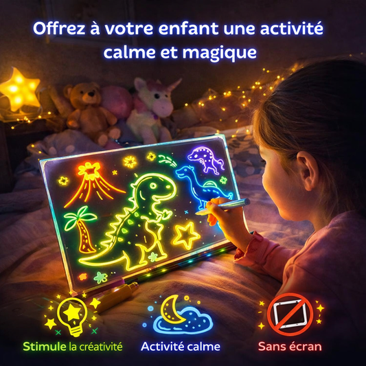 LumiDessin™ – La Tablette Créative Lumineuse